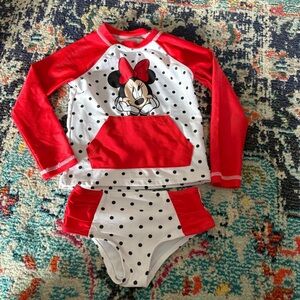 Disney Red and White Polka Dot Bikini